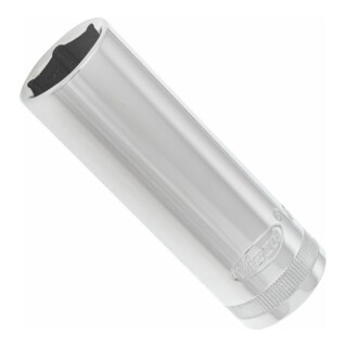 VIGOR carré 12,5 = insert de clé à douille 1/2", long profil hexagonal à six pans creux