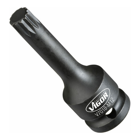 VIGOR Douille mâle à chocs V7018-M12 M12