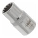 VIGOR Douille multiprofil à entraînement carré creux 6,3 mm (1/4"), 8 mm, L 25 mm V1981