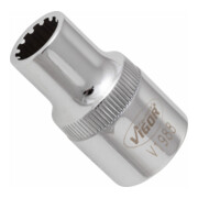 Clé à douille VIGOR 1/2"' Multiprofil