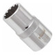 VIGOR Douille multiprofil V1991 carré creux 12,5 mm (1/2 pouce) 13 mm L totale : 38,1 mm