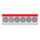VIGOR Douille multiprofil V1991 carré creux 12,5 mm (1/2 pouce) 13 mm L totale : 38,1 mm