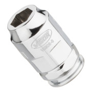 VIGOR Douille plate super fine V5202-6 Carré creux 6,3 mm (1/4 pouce) Profil hexagonal extérieur 6