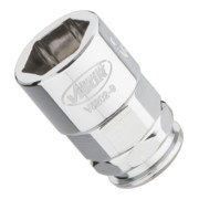VIGOR Douille plate super fine V5202-9 Carré creux 6,3 mm (1/4 pouce) Profil hexagonal extérieur 9