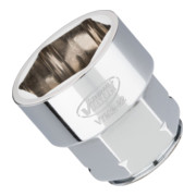 VIGOR Douille plate super fine V7202-22 Carré creux 12,5 mm (1/2 pouce) Profil hexagonal extérieur 22-1