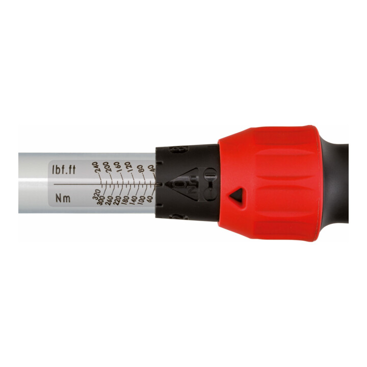 VIGOR Drehmoment-Schlüssel V3899 4% Vierkant massiv 12,5 mm (1/2 Zoll) Gesamtlänge: 610 mm Nm min-max: 60 - 320