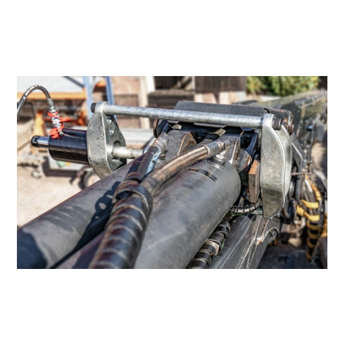 VIGOR Druck- und Zug-Hydraulikzylinder 45 t V4229 Anzahl Werkzeuge: 7