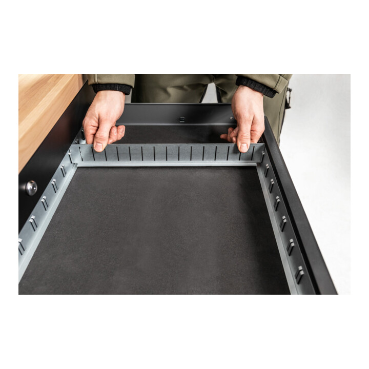 VIGOR Einteilblech Satz, hoch, extragroß 183 mm, V6685H-4/10, 10-teilig