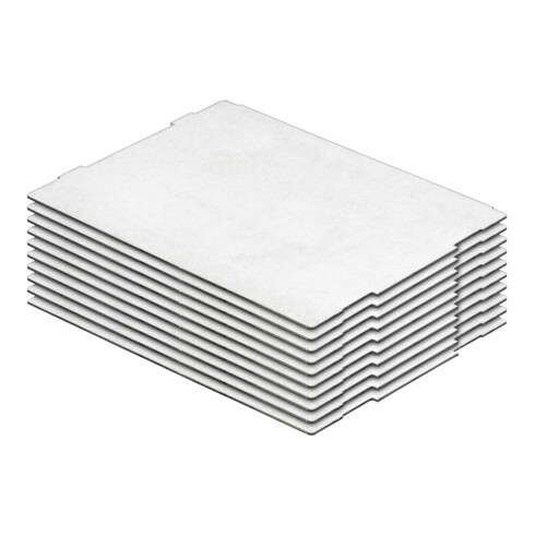 VIGOR Einteilblech Satz, hoch, groß 137 mm, V6685H-3/10, 10-teilig