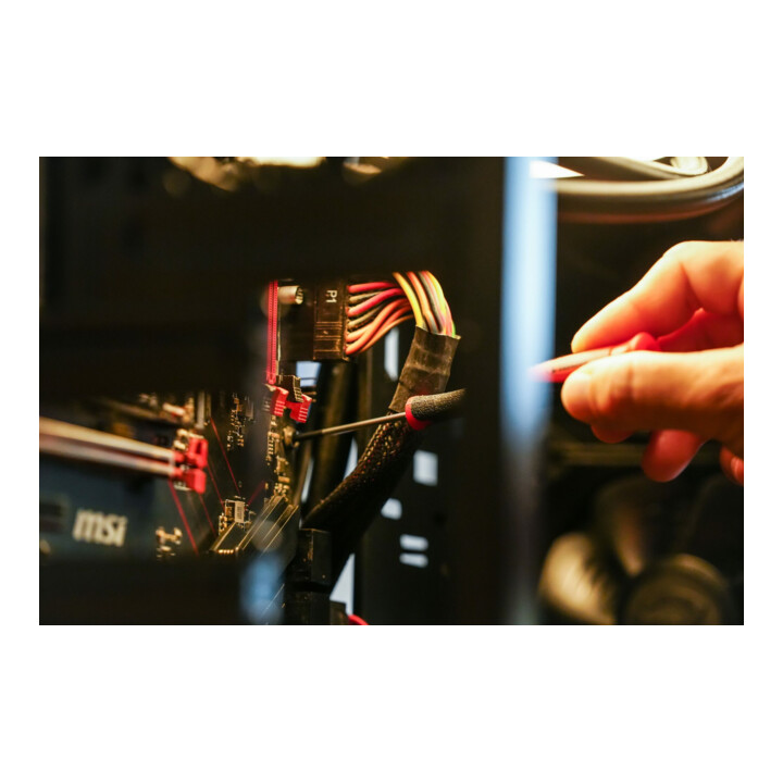 VIGOR Elektronik-Schraubendreher Satz in Kunststoff-Box V4303 Schlitz Profil Kreuzschlitz Profil PH 1,6 2 2,4 3 mm PH 00 PH 0 6 teilig