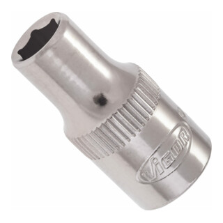 VIGOR actionneur à douille carrée VIGOR clé à douille 1/4 pouce insert de clé à six pans creux profil hexagonal