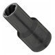 VIGOR Embout extracteur à rainure hélicoïdale carré creux 12,5 mm (1/2") V2406, L 34 mm