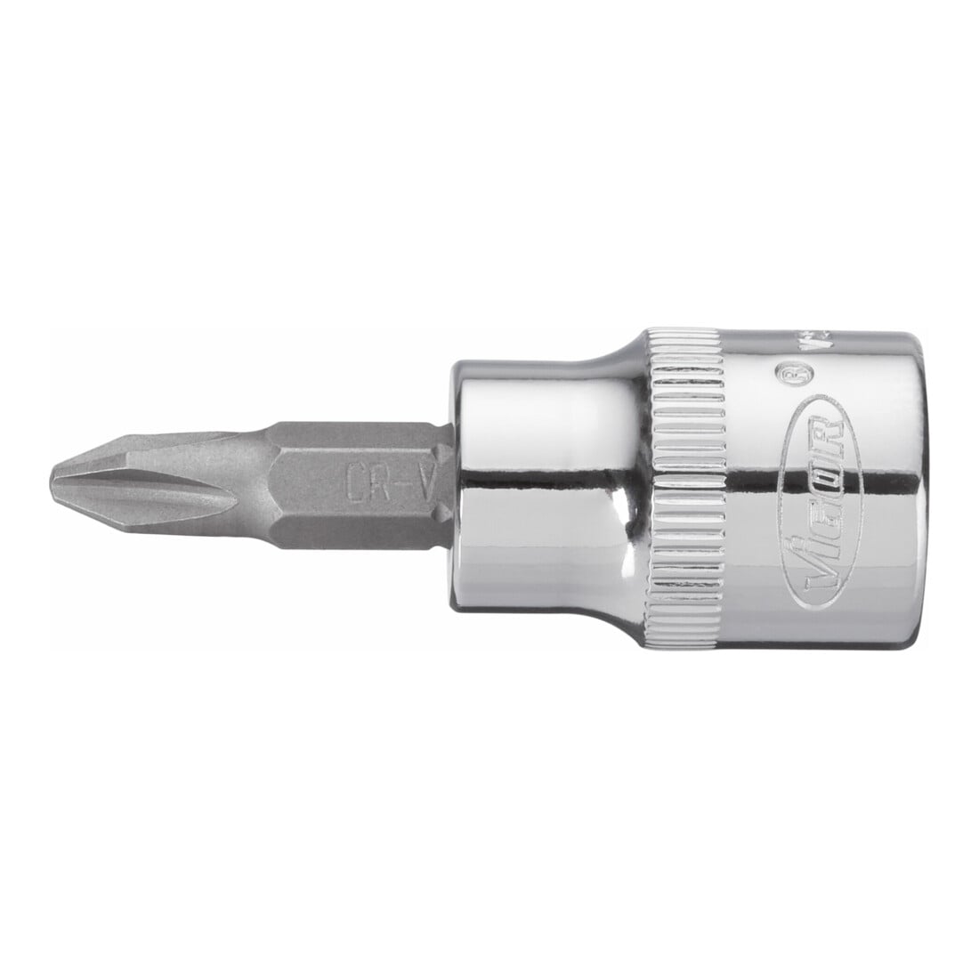 VIGOR carré femelle VIGOR 10 = tournevis 3/8" insert de tournevis profilé cruciforme (PH)