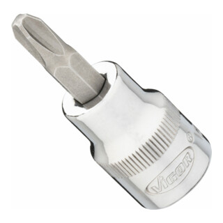 VIGOR carré femelle VIGOR 10 = tournevis 3/8" insert de tournevis profilé cruciforme (PH)