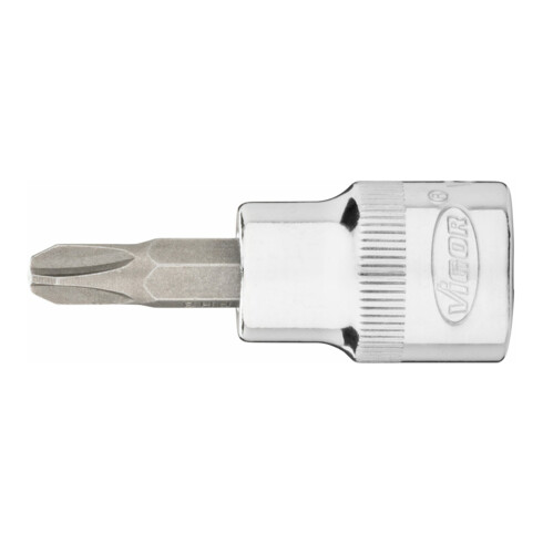 VIGOR carré femelle VIGOR 10 = tournevis 3/8" insert de tournevis profilé cruciforme (PH)