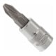 VIGOR Embout tournevis à empreinte cruciforme PH 2, carré creux 6,3 mm (1/4"), L 38 mm V2437N