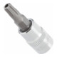VIGOR Embout tournevis carré 6,3 mm (1/4") Tamper-Resistant TX T27 H, L 37 mm V2141