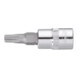 VIGOR Embout tournevis carré 6,3 mm (1/4") Tamper-Resistant TX T27 H, L 37 mm V2141