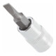 VIGOR Embout tournevis carré intérieur 6,3 mm 1/4" fente V2427N, 38 mm