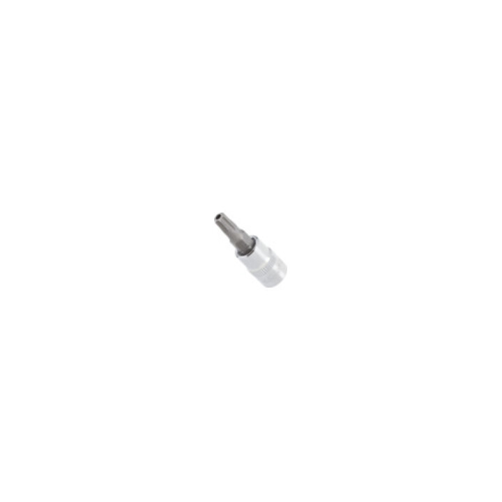 VIGOR Embout tournevis carré intérieur 6,3 mm (1/4"), TX Tamper-Resistant T10 H, L 37 mm V2136