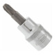 VIGOR Embout tournevis Pozidriv PZ1, carré creux 10 mm (3/8"), longueur 49 mm V2291N