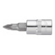 VIGOR Embout tournevis Pozidriv PZ2 1/4" 6,3 mm, carré creux, 38 mm V2440N
