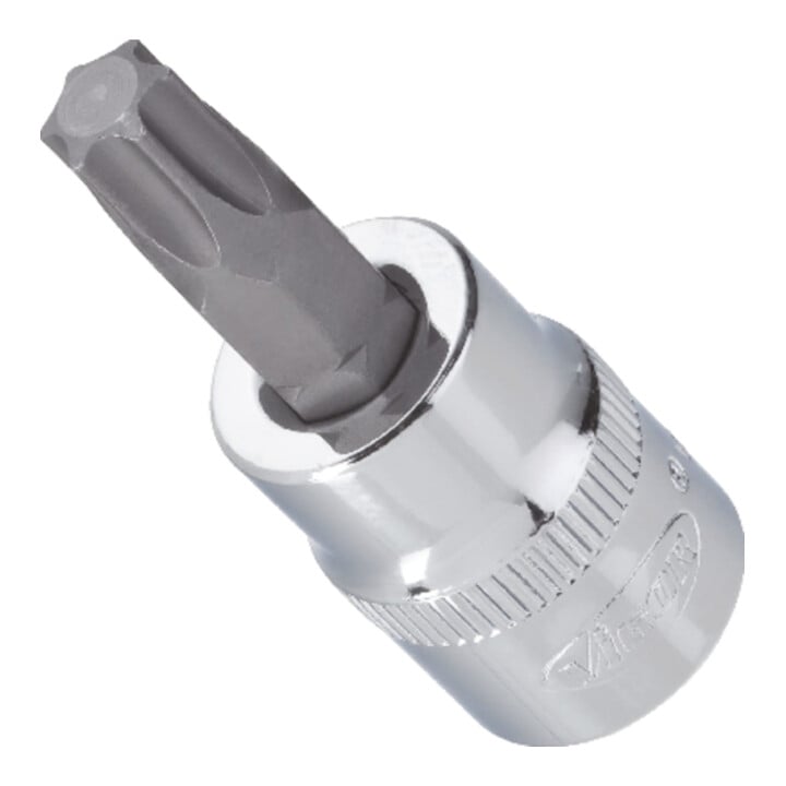 VIGOR Embout tournevis TX 3/8" carré creux 10 mm T47 V2149, 49 mm