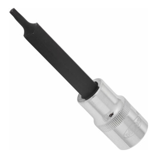 VIGOR Embout tournevis TX intérieur carré 12,5 mm (1/2") T20, L 100 mm V2161