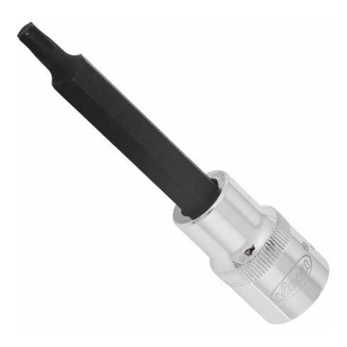 VIGOR Embout tournevis TX intérieur carré 12,5 mm (1/2") T30 V2165, L 100 mm