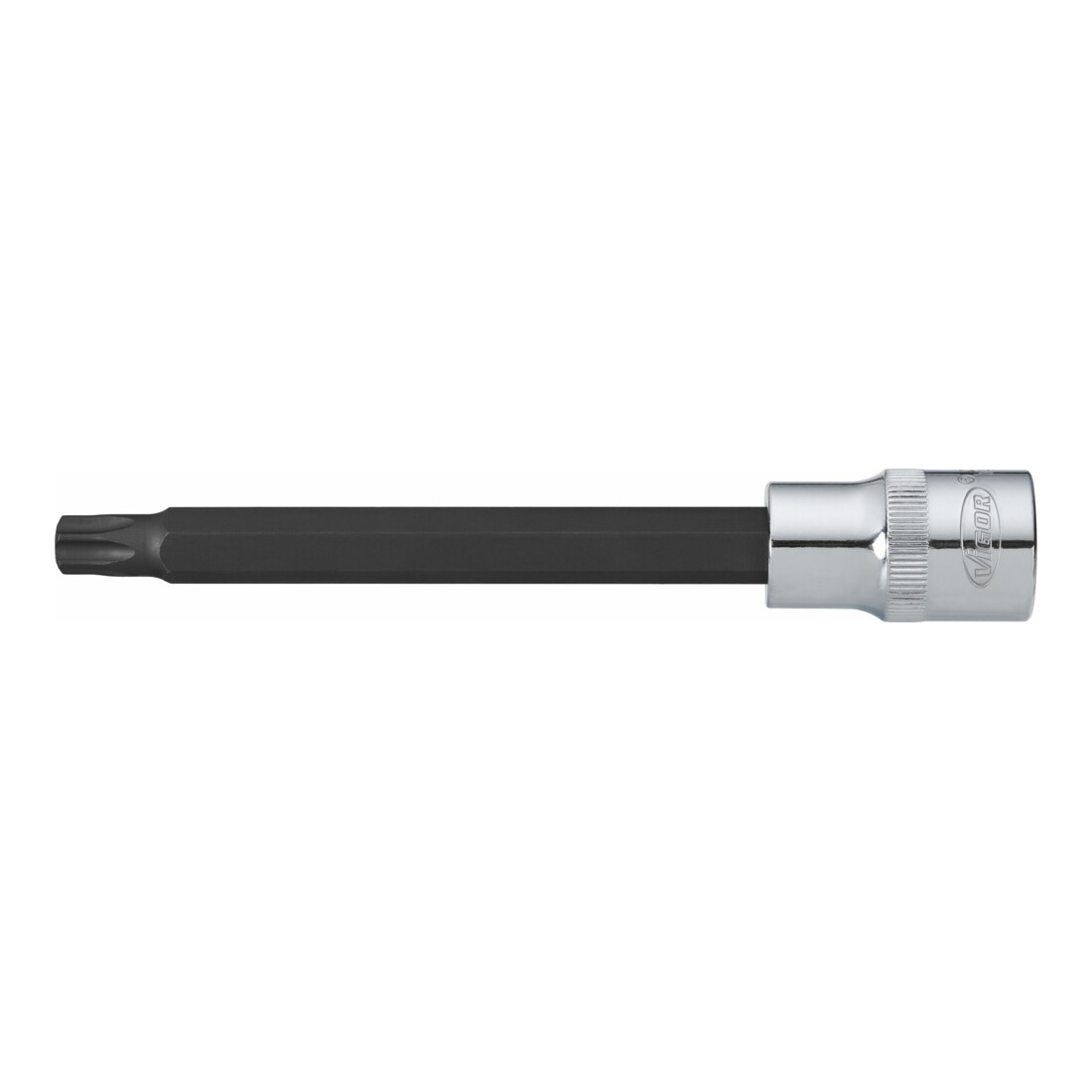 VIGOR Embout tournevis TX intérieur carré 12,5 mm (1/2") T55, longueur 140 mm V2176