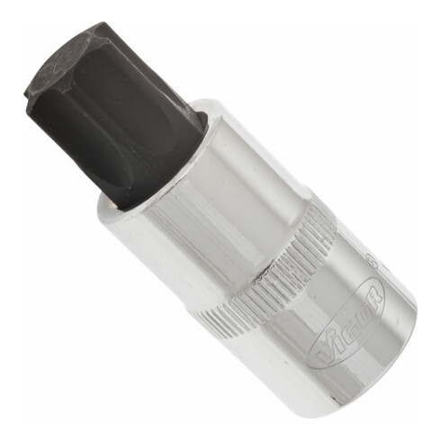 VIGOR Embout tournevis TX intérieur carré 12,5 mm (1/2"), T70, L 55 mm V2160
