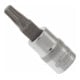 VIGOR Embout tournevis TX intérieur carré 6,3 mm (1/4") T10 V2442N, longueur 38 mm