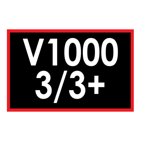 VIGOR Ensemble de 8 clés mixtes, rallonges et leviers avec insert en mousse V6820 3/3+