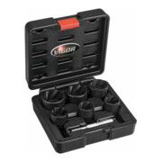 VIGOR Ensemble d'extracteurs à rainure hélicoïdale intérieur carré 12,5 mm (1/2 pouce), 7 outils V3741