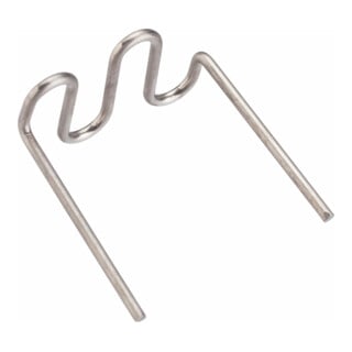 VIGOR Ersatzklammern, 0,6mm, U-Form, V3676N, 100-teilig