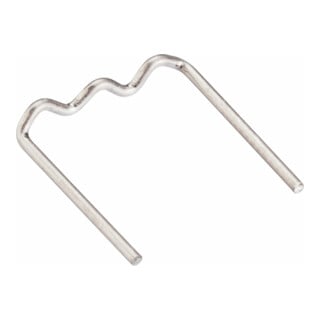 VIGOR Ersatzklammern, 0,8mm, W-Form, V3672N, 100-teilig