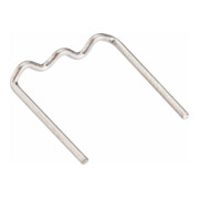 VIGOR Ersatzklammern, 0,8mm, W-Form, V3672N, 100-teilig