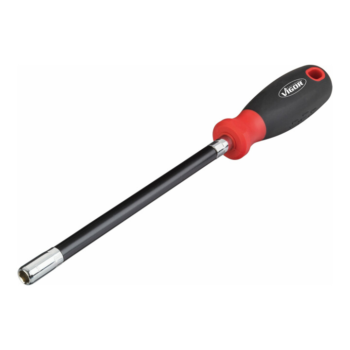 VIGOR Flexibler Schraubendreher V4665 Außen-Sechskant Profil 7 Gesamtlänge: 300 mm