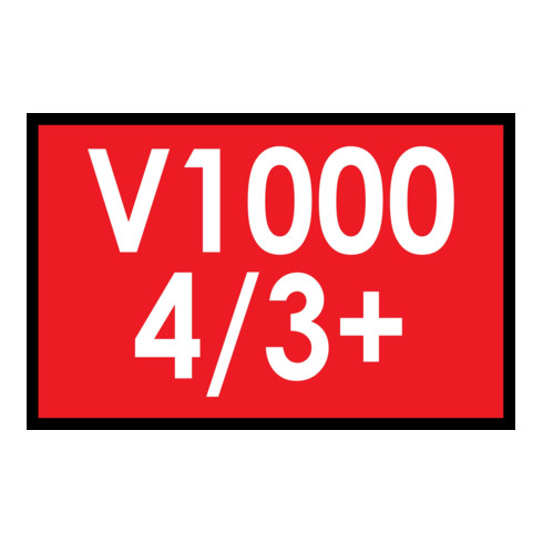 VIGOR Garniture en mousse souple vide V6649-L