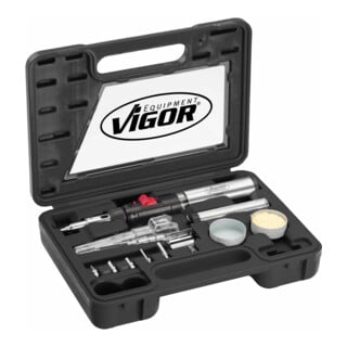 VIGOR Gas Soldeerbout Set V5512 12-delig