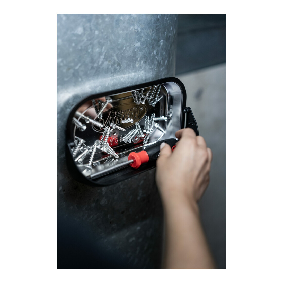 VIGOR Guscio magnetico con struttura in plastica V5677