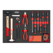 VIGOR Hammer Zangen Schraubendreher Satz, V5634N, 21-teilig