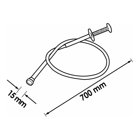 VIGOR Hebeleisen Satz V1301 4 teilig