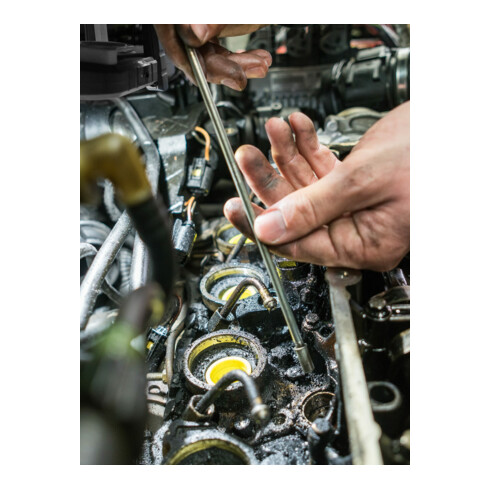 VIGOR Injektorschacht Reinigungs Satz, V4941N, 23-teilig