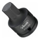 VIGOR Innensechskant Schlagschrauber Schraubendreher-Einsatz, V7212-H21, 3/4 Zoll (20 mm) Vierkant, Innen Sechskant Profil, SW 21 mm-1