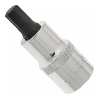 VIGOR Innensechskant Schraubendreher-Einsatz V2104 Vierkant hohl 12,5 mm (1/2 Zoll) Innen-Sechskant Profil 8