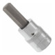 VIGOR Innenvierkant Antrieb 10 = 3/8 Zoll Schraubendreher-Einsatz Innensechskant-Profil V2280N ∙ Vierkant hohl 10 mm (3/8 Zoll) ∙ Innen-Sechskant Profil ∙ 8 ∙ Gesamtlänge: 49 mm