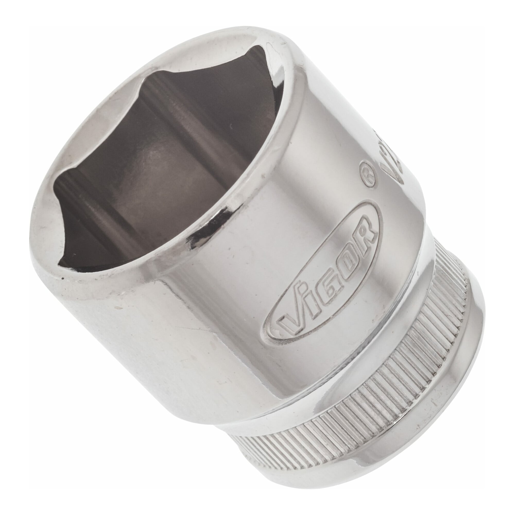 VIGOR Innenvierkant Antrieb 10 = 3/8 Zoll Steckschlüssel-Einsatz Außensechskant-Profil V2262N ∙ Vierkant hohl 10 mm (3/8 Zoll) ∙ Außen-Sechskant Profi