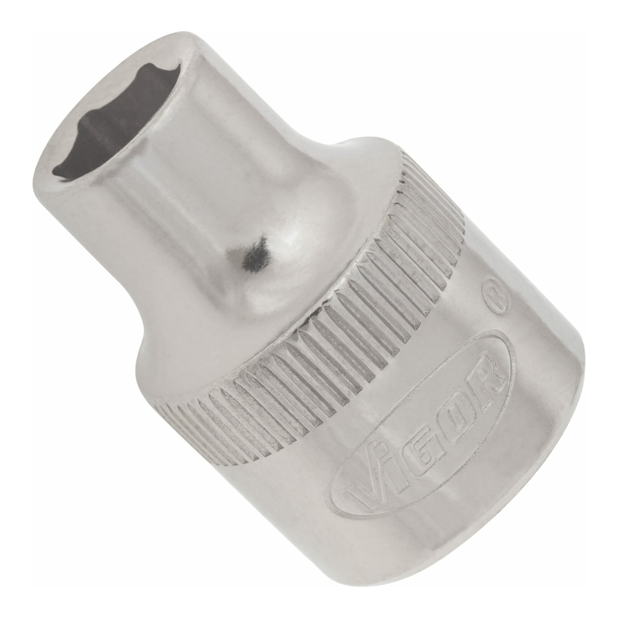 VIGOR Innenvierkant Antrieb 10 = 3/8 Zoll Steckschlüssel-Einsatz Außensechskant-Profil V2277N ∙ Vierkant hohl 10 mm (3/8 Zoll) ∙ Außen-Sechskant Profi