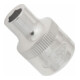 VIGOR Innenvierkant Antrieb 10 = 3/8 Zoll Steckschlüssel-Einsatz Außensechskant-Profil V2278N ∙ Vierkant hohl 10 mm (3/8 Zoll) ∙ Außen-Sechskant Profil ∙ 6 ∙ Gesamtlänge: 28 mm